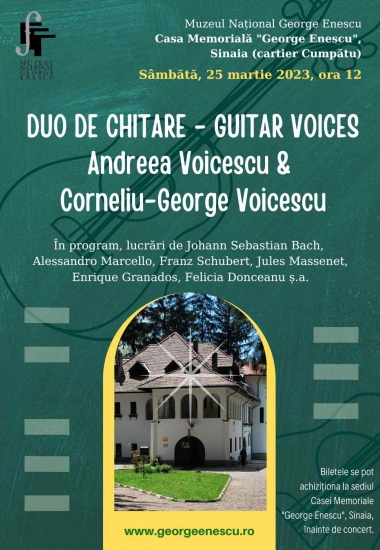 DUO DE CHITARE - GUITAR VOICES - Andreea Voicescu & Corneliu-George Voicescu